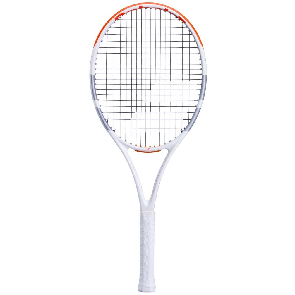 Babolat Evo Stirke Strung Tenis Raketi White - Red - Grey