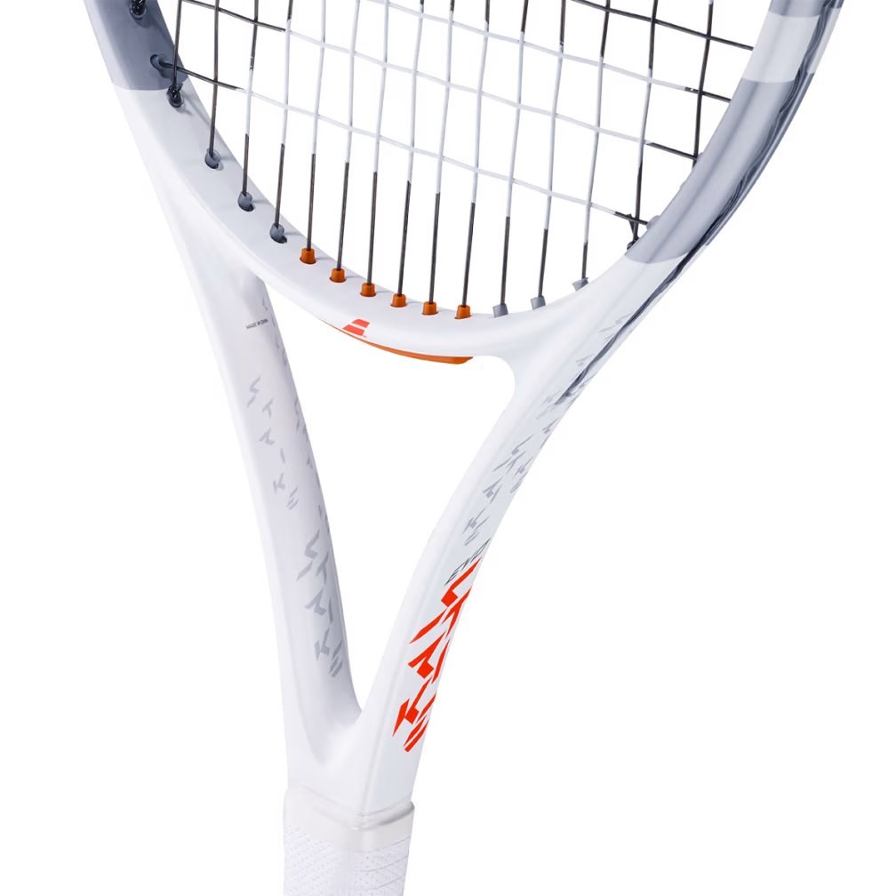 Babolat Evo Stirke Strung Tenis Raketi White - Red - Grey