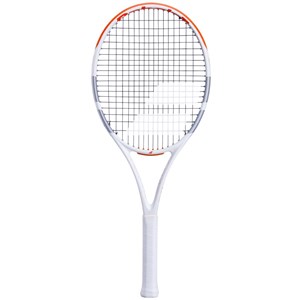 Babolat Evo Stirke Strung Tenis Raketi White - Red - Grey