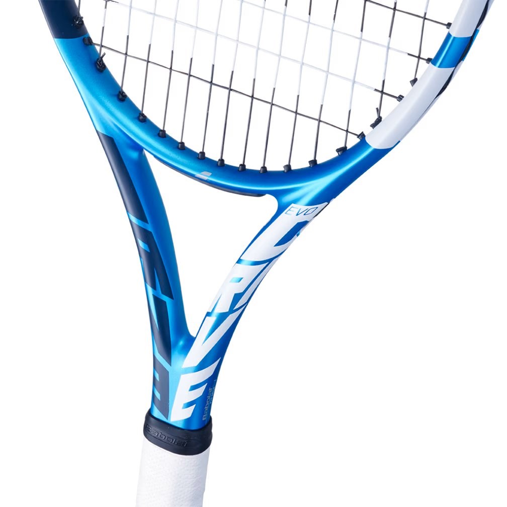 Babolat Evo Drive Strung Tenis Raket Ocean Blue