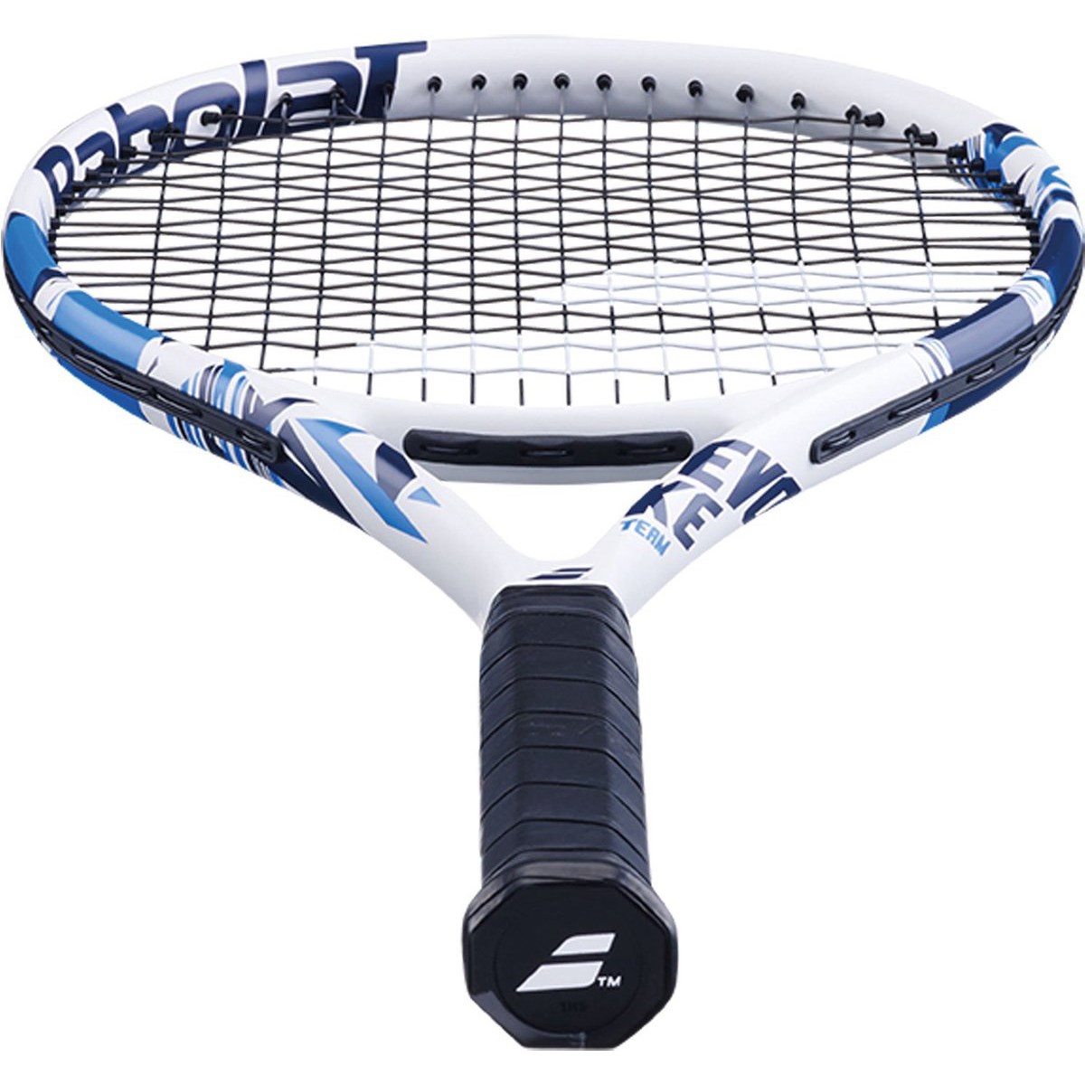 Babolat Evoke Team Strunk Tenis Raketi White - Blue