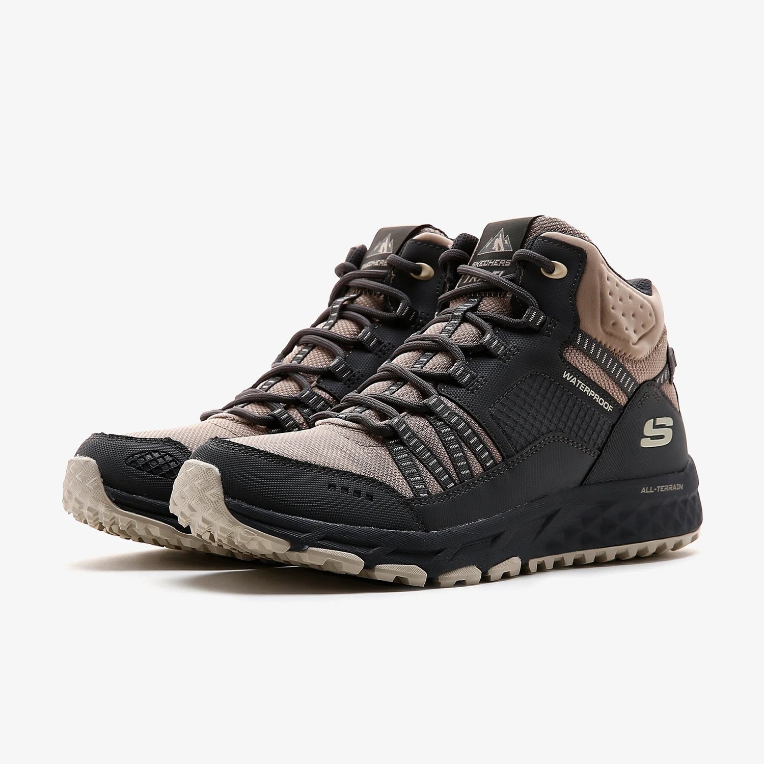 Skechers Escape Plan Outward Voyage Kadın Bot Naturel Gri