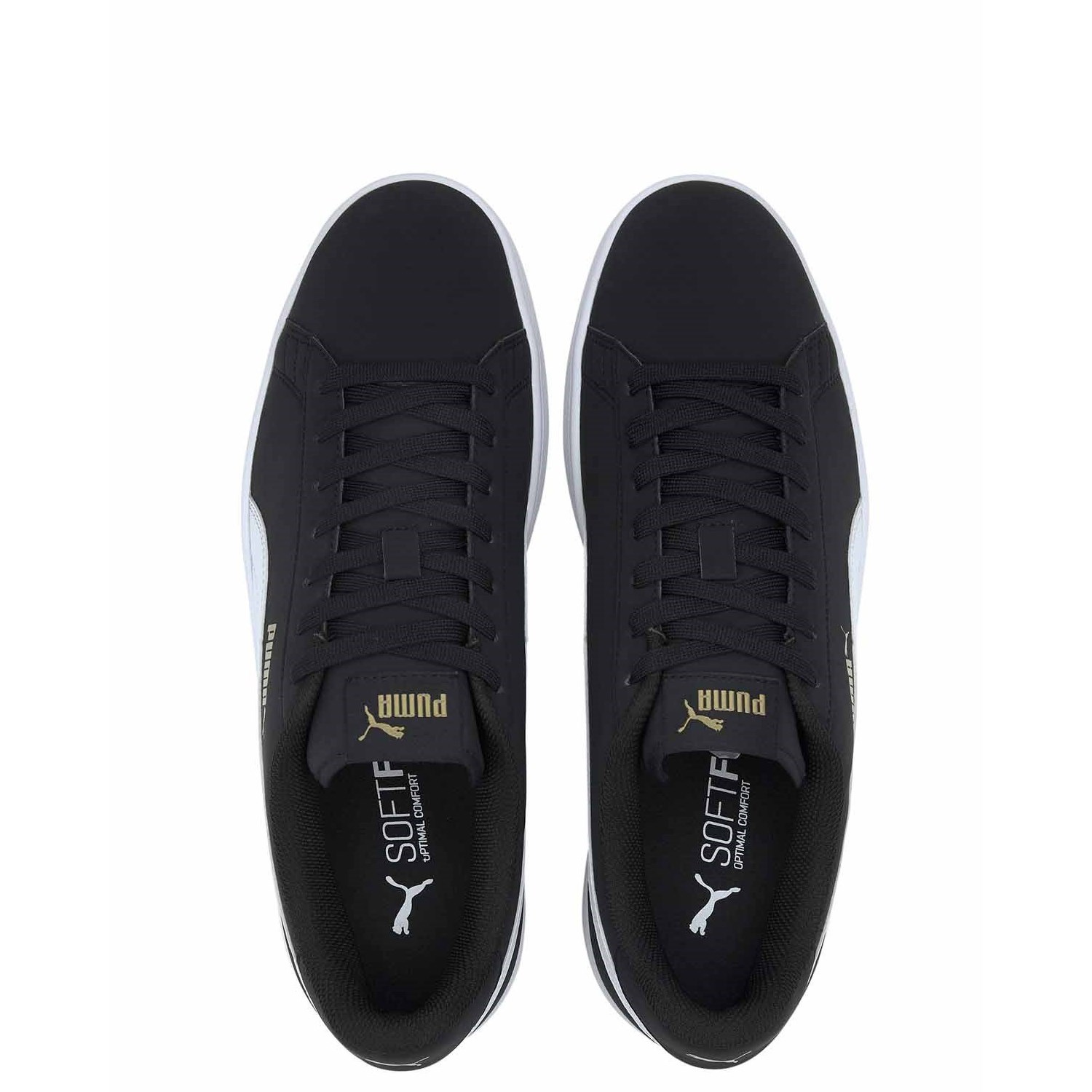 Puma Smash v2 Buck Erkek Spor Ayakkabı Puma Black - Puma White