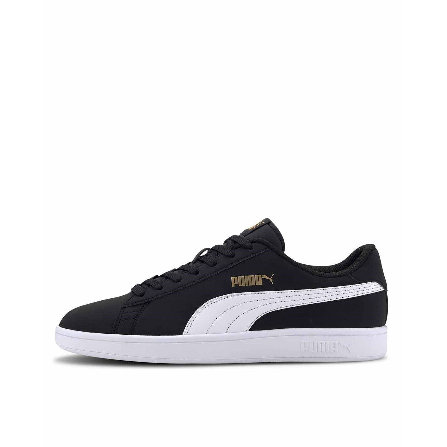 Puma Smash v2 Buck Erkek Spor Ayakkabı Puma Black - Puma White