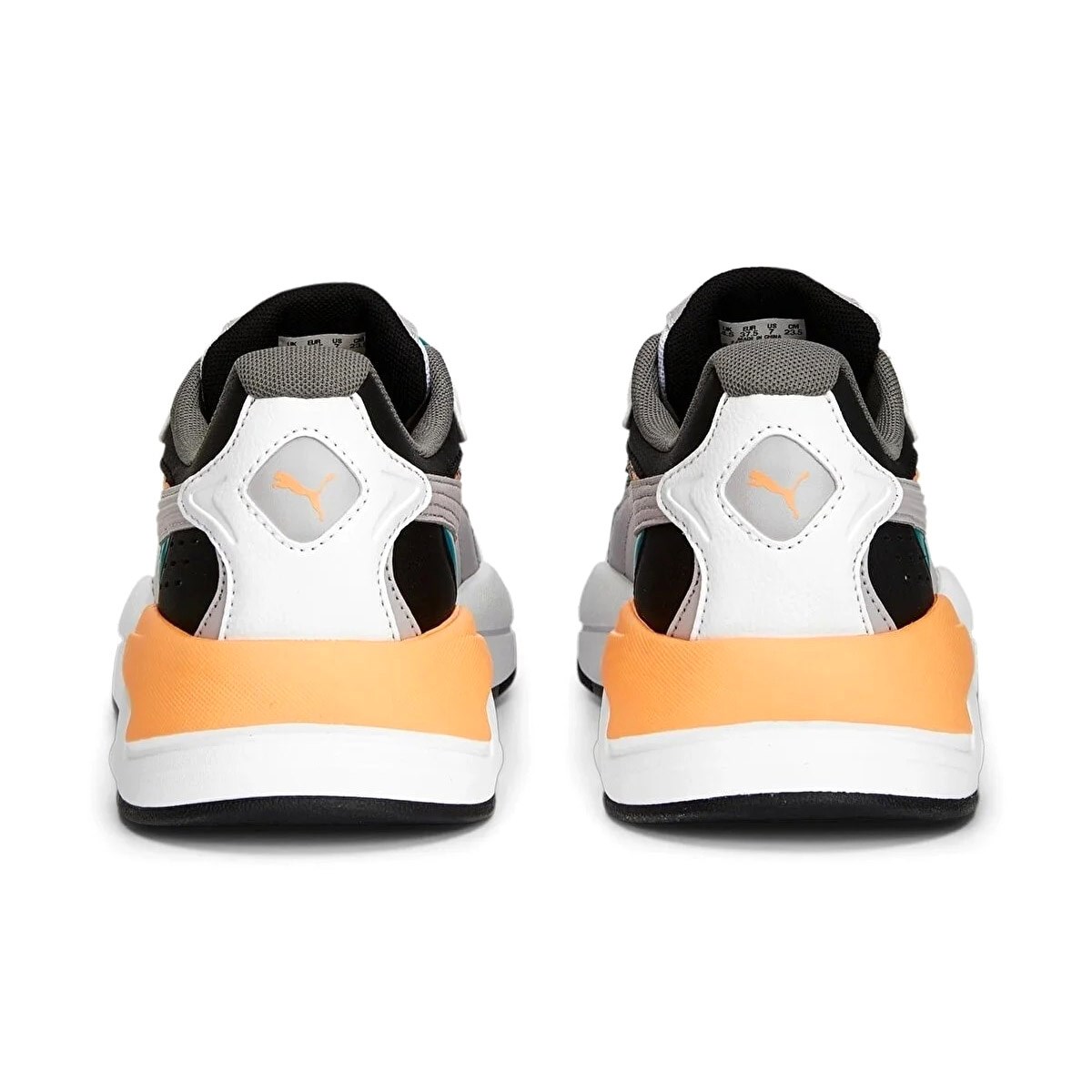 Puma X-Ray Speed Erkek Günlük Ayakkabı Cast Iron - Marble - Puma White - Orange Peach