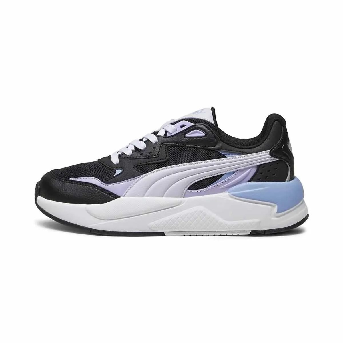 Puma X-Ray Speed Erkek Günlük Ayakkabı Puma Black - Spring Lavender - Vivid Violet