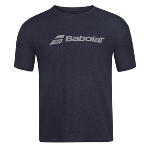 Babolat Excercise Tee Erkek  T-shirt Black - Hthr