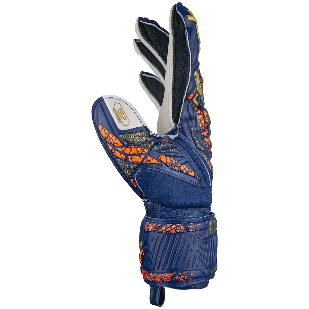 Reusch Attrackt Grip Kaleci Eldiveni Blue - Gold