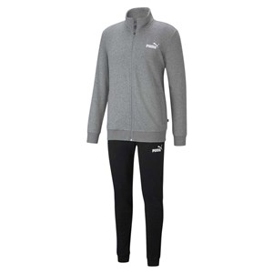 Puma Clean Sweat Suit Erkek Eşofman Takımı Gri