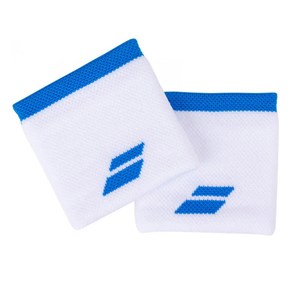 Babolat Logo Wristband Bileklik White - Blue Aster