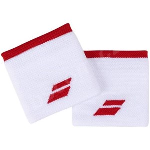 Babolat Logo Wristband Bileklik White - Red