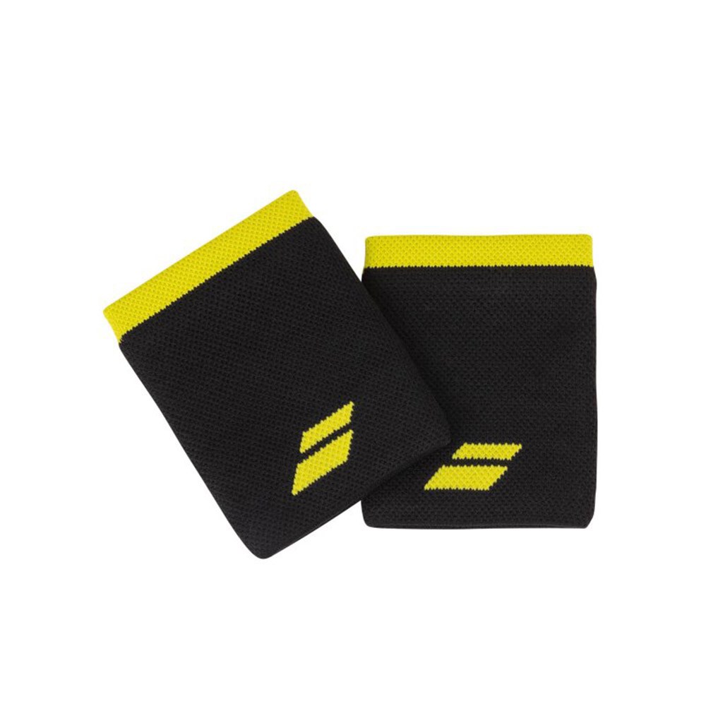 Babolat Logo Jumbo Wristband Bileklik Black - Sulphur Spring