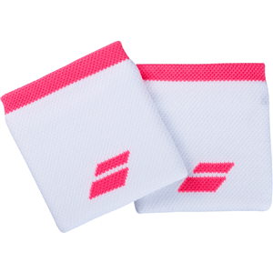 Babolat Logo Jumbo Wristband Bileklik White - Fluo Strike