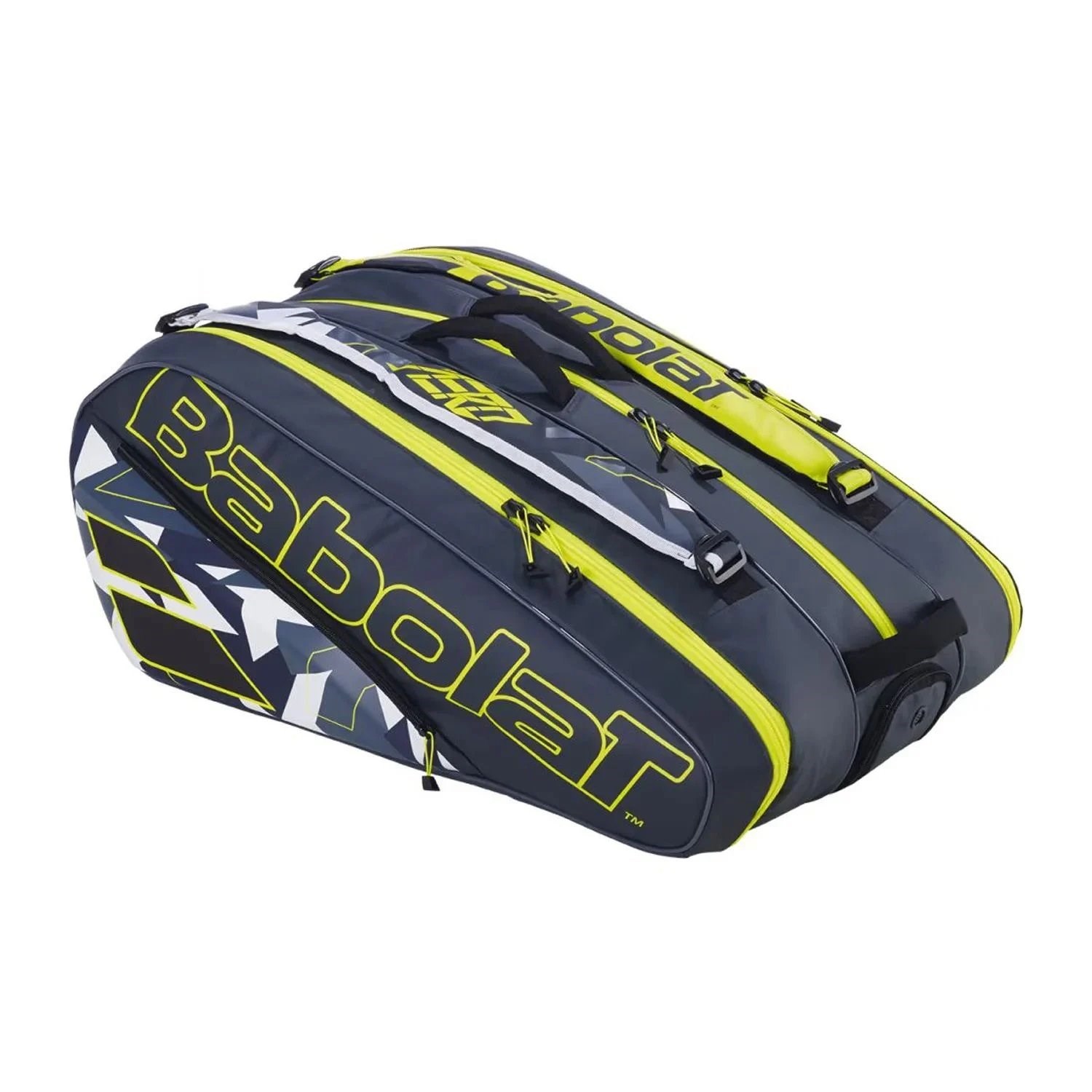 Babolat Rh X 12 Pure Aero Tenis Raket Çantası Grey - Yellow - White