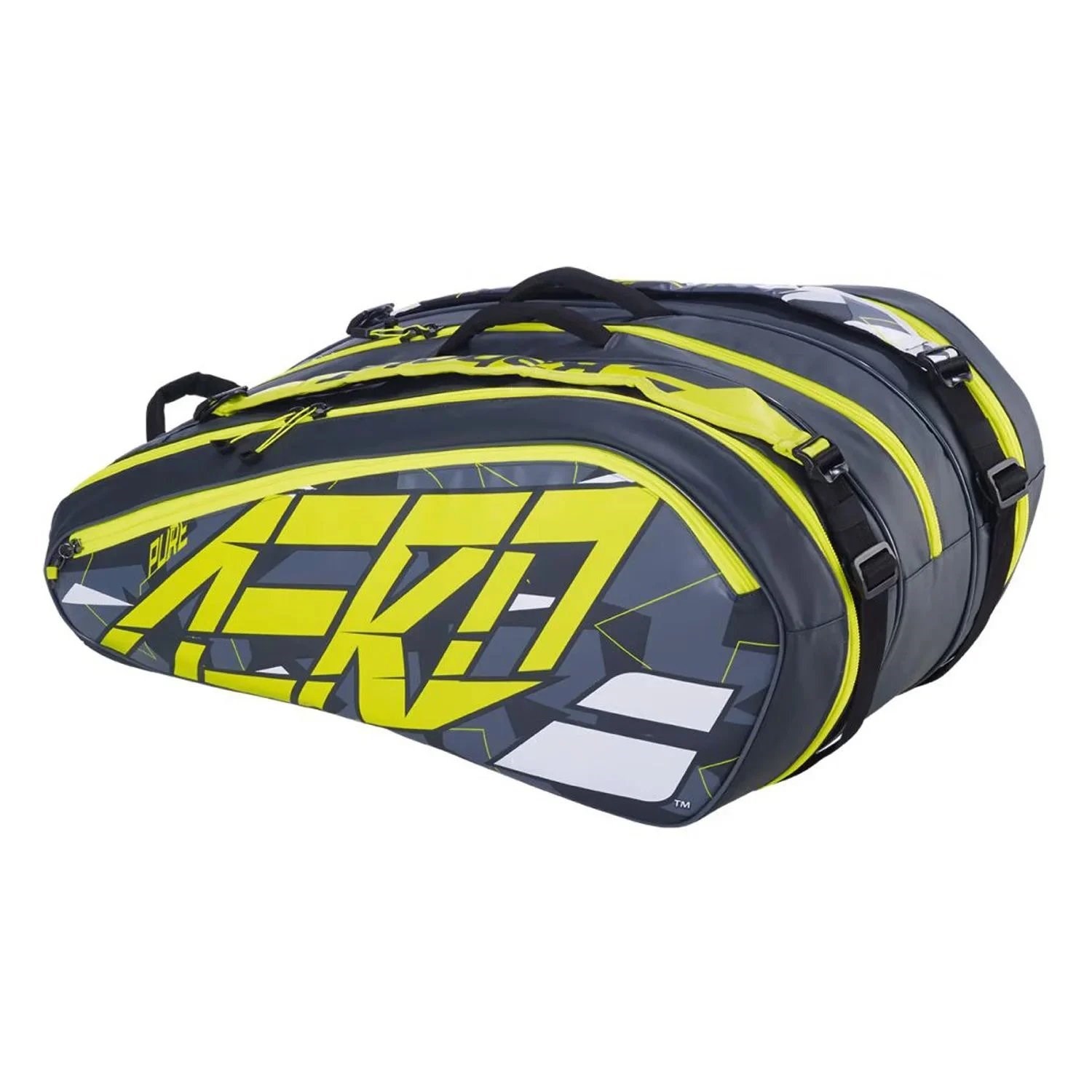 Babolat Rh X 12 Pure Aero Tenis Raket Çantası Grey - Yellow - White