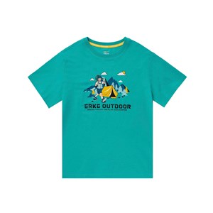 Erke Genç Bisiklet Yaka T-Shirt Yeşil