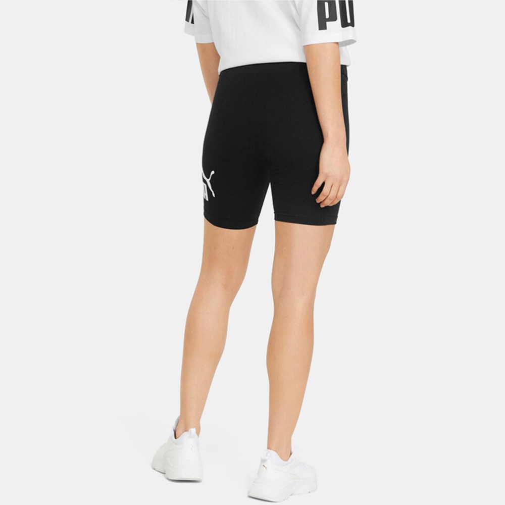 Puma ESS Logo Short Leggings Kadın Tayt Siyah