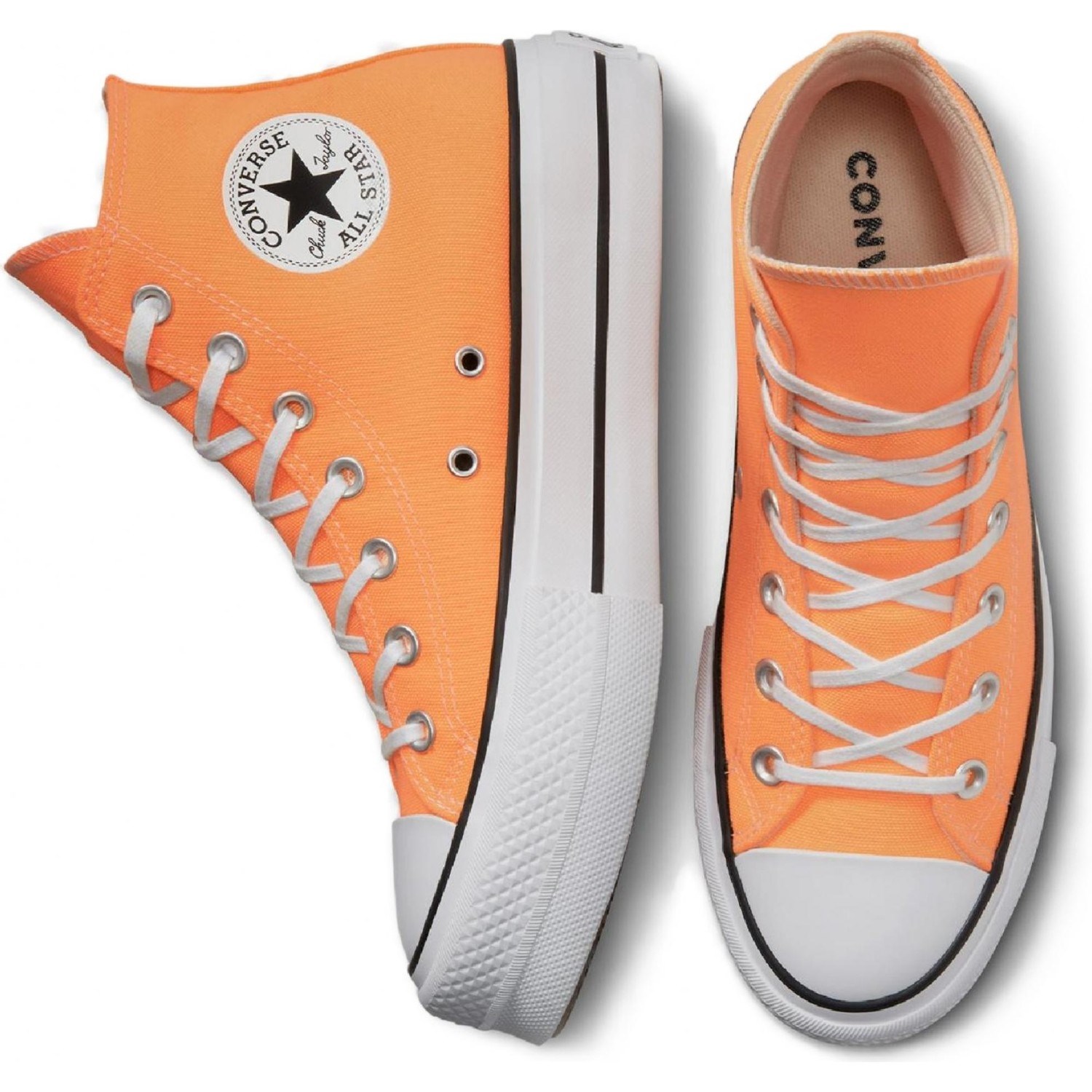 Converse Chuck Taylor All Star Lift Platform Kadın Sneaker Turuncu