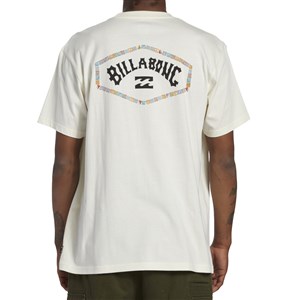 Billabong Exit Arch Tees Erkek T-shirt Off White