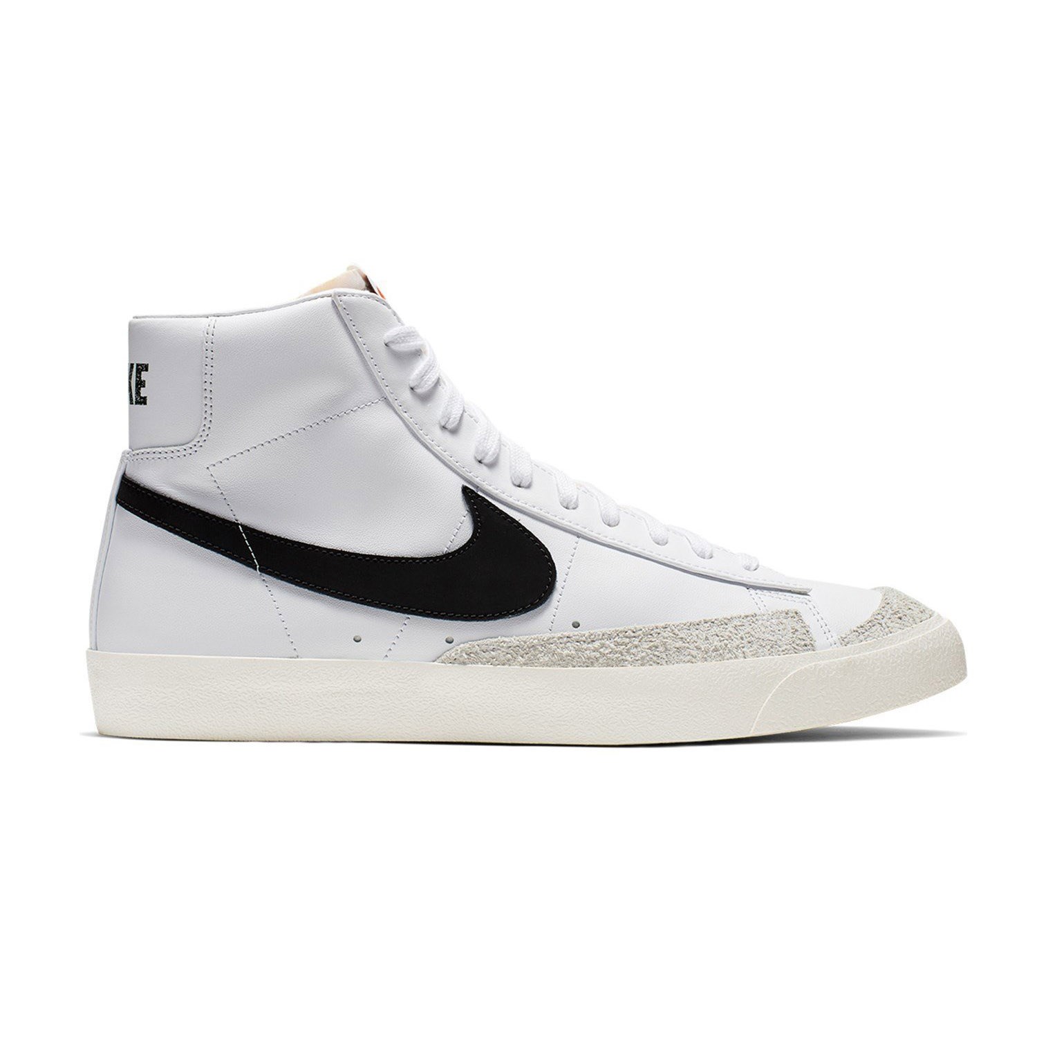 Nike Blazer Mid '77 Vintage Erkek Sneaker Ayakkabı Beyaz - Siyah