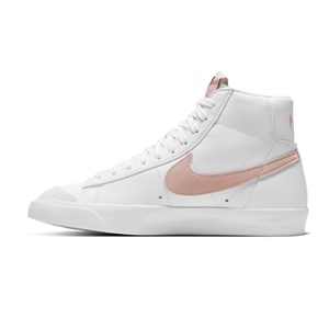 Nike Blazer Mid '77 Kadın Sneaker Ayakkabı Beyaz - Açık Pembe