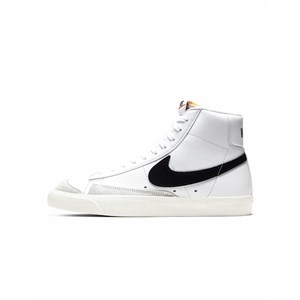 Nike Blazer Mid '77 Kadın Sneaker Ayakkabı Beyaz - Siyah