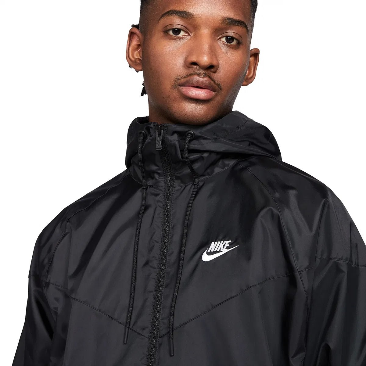 Nike Essentials Windrunner Erkek  Günlük Stil Ceket Siyah