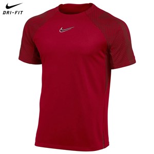 Nike Dri-Fit Strk Ss Top K Erkek Futbol Tişört University Red - Bright Crimson - White