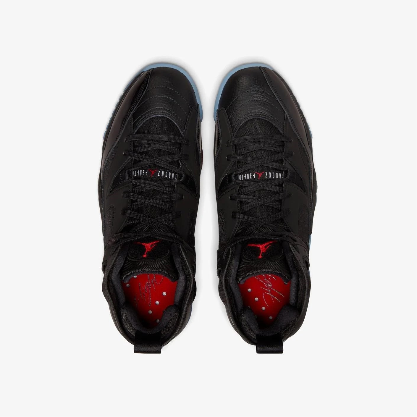 Nike Air Jordan Jumpman Two Trey  University Erkek Basketbol Ayakkabısı Black - University Red - Noir