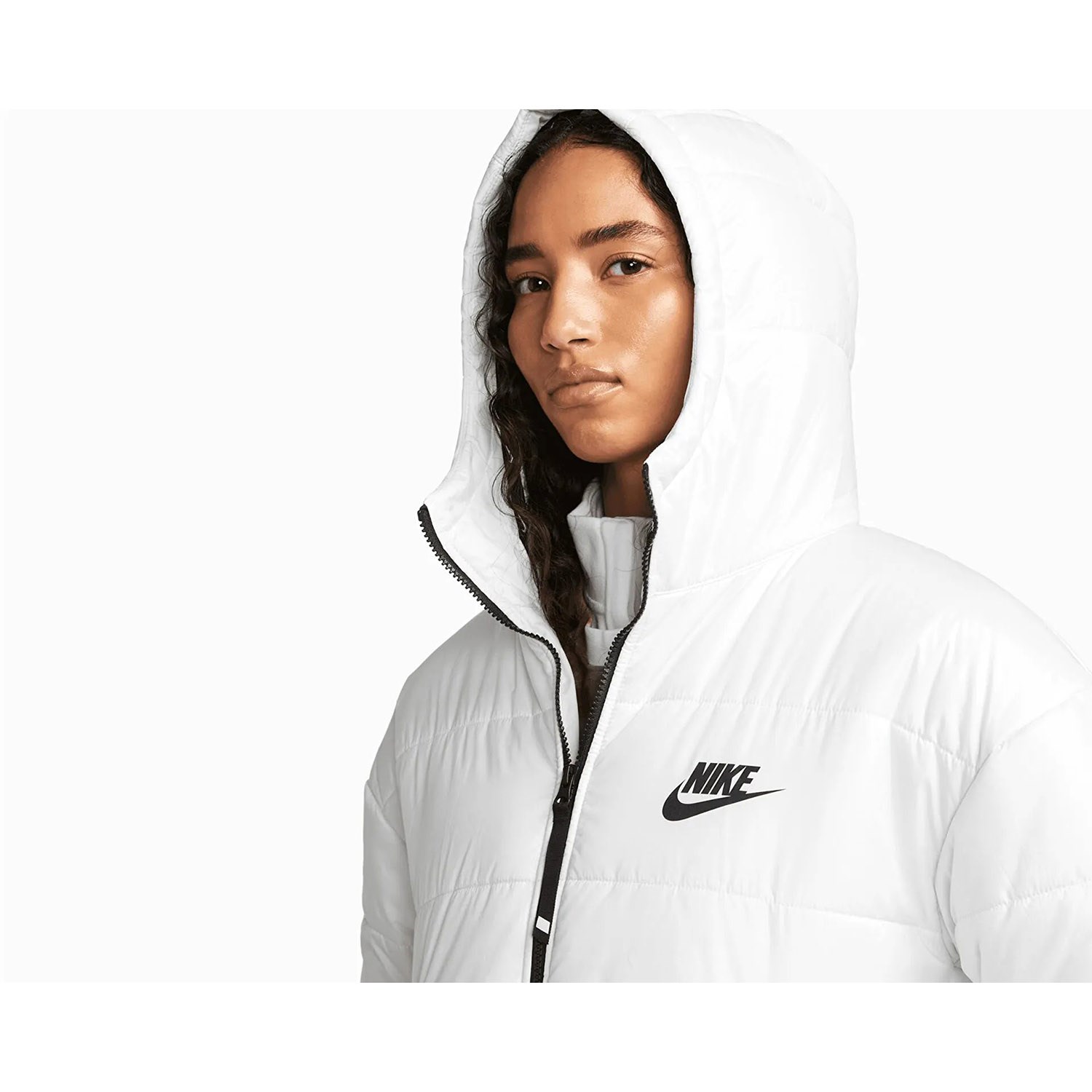 Nike Sportswear Therma Fit Repel Kadın Mont Beyaz