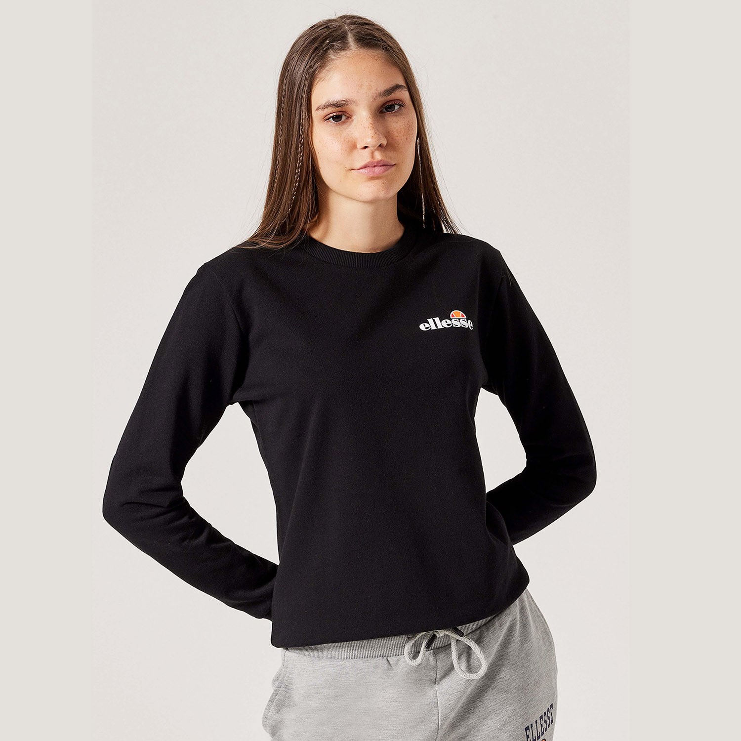 Ellesse Kadın Sweatshirt Siyah