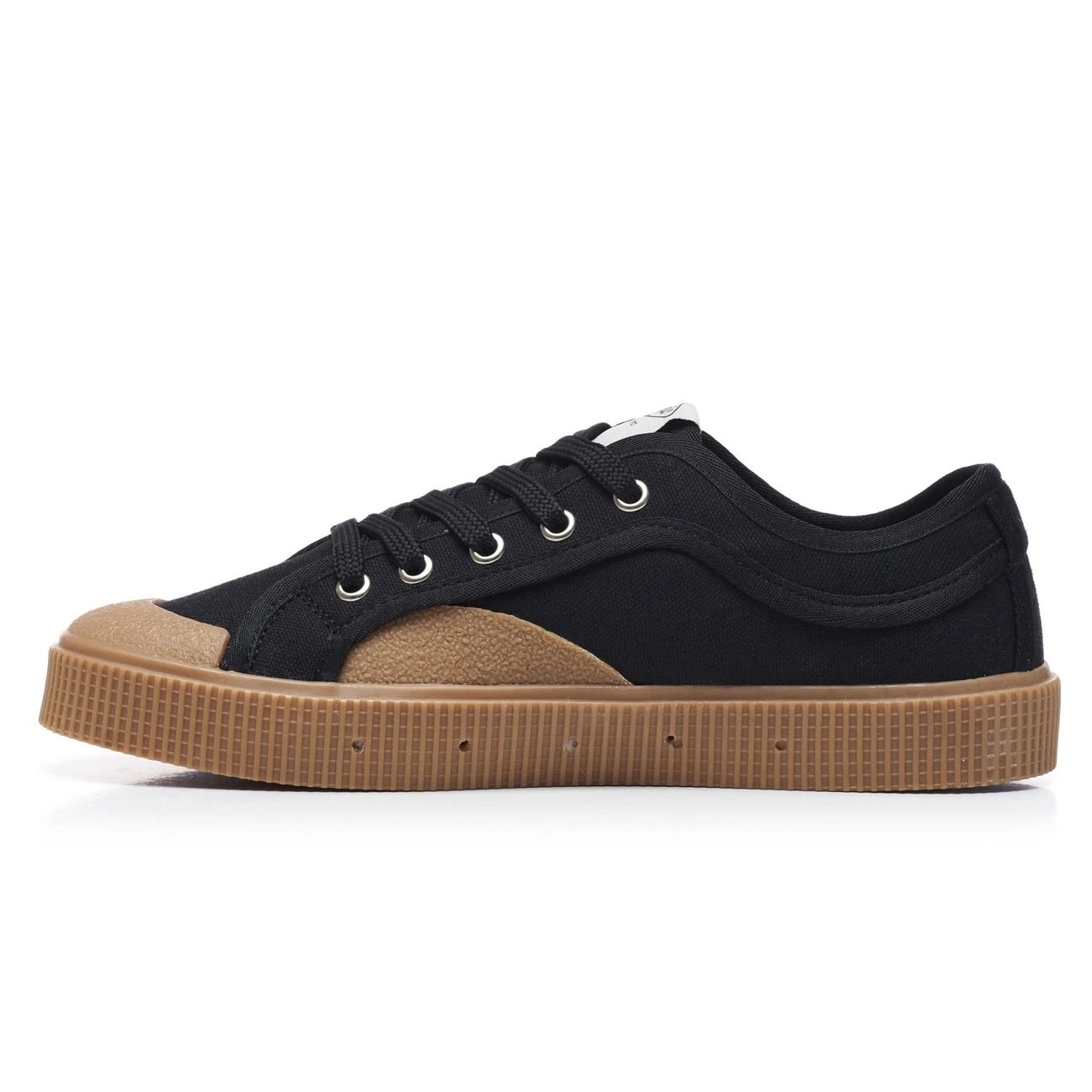 Sanjo K200_CAN Erkek Sneaker (Made In Portugal) Black - Gum