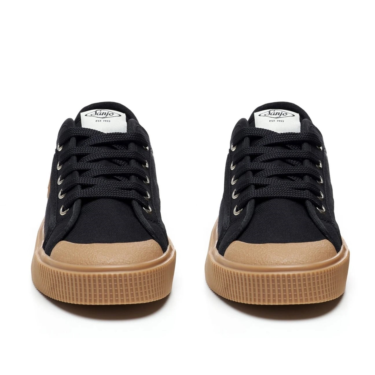 Sanjo K200_CAN Erkek Sneaker (Made In Portugal) Black - Gum