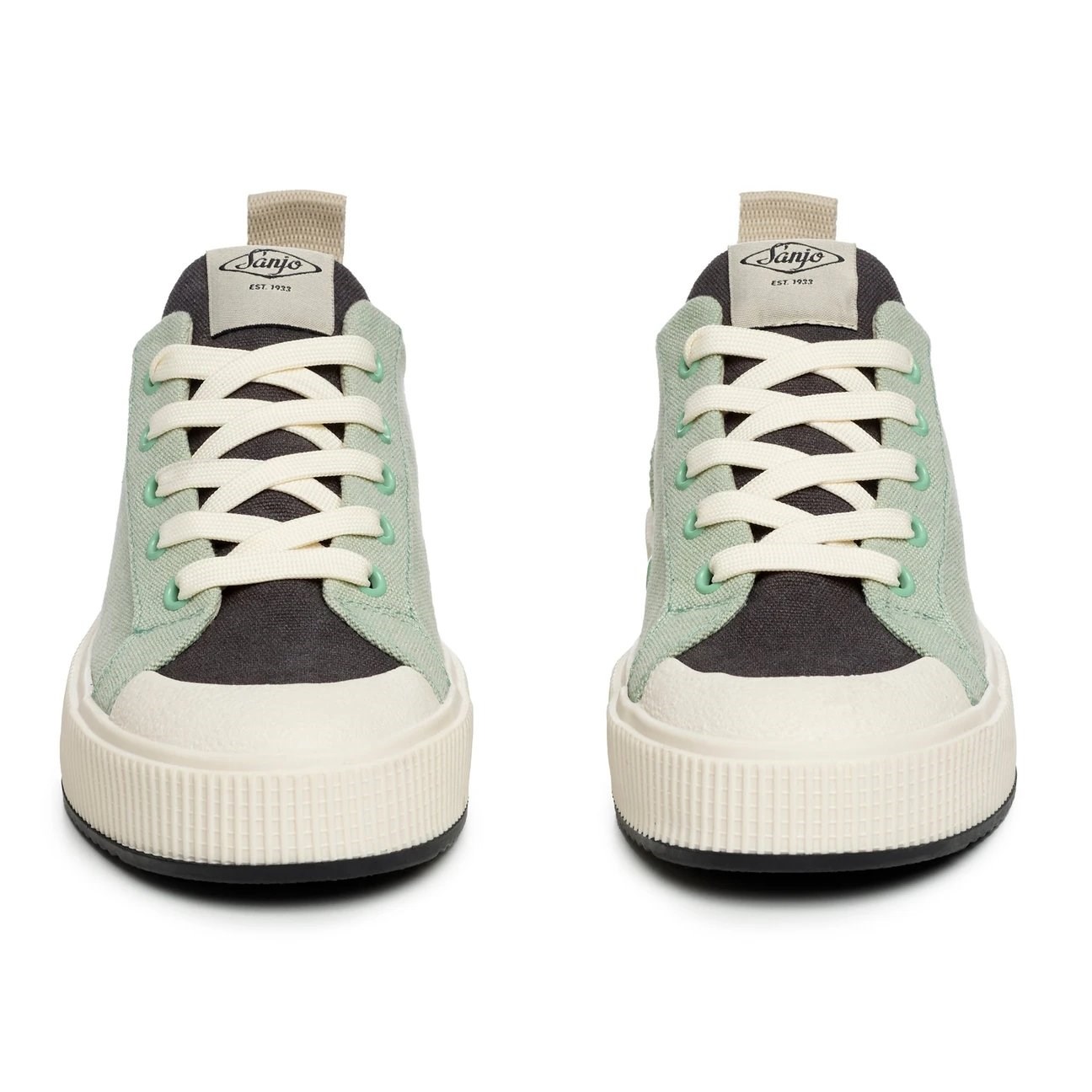 Sanjo K230_Was Erkek Sneaker (Made In Portugal) Green - Black