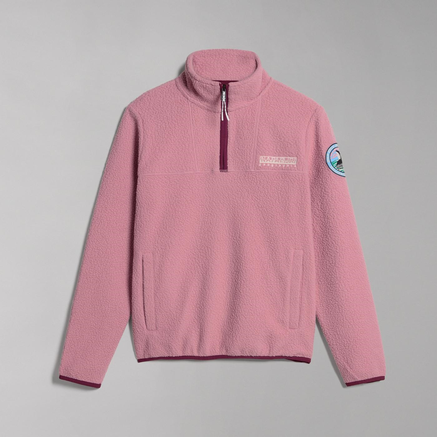 Napapijri T-Cuverville Hz W Kadın Polar Sweatshirt Pink Foxglo