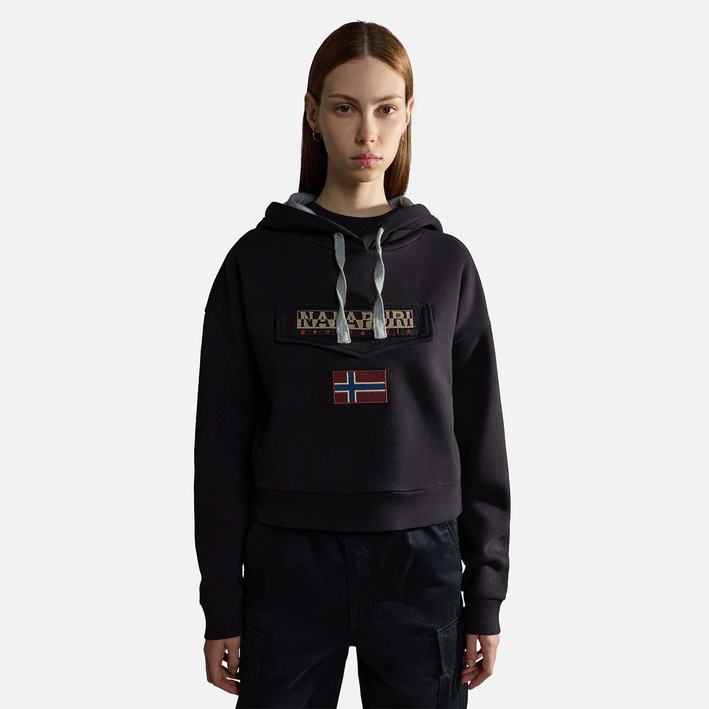 Napapirji Burgee W Kadın Sweatshirt Black