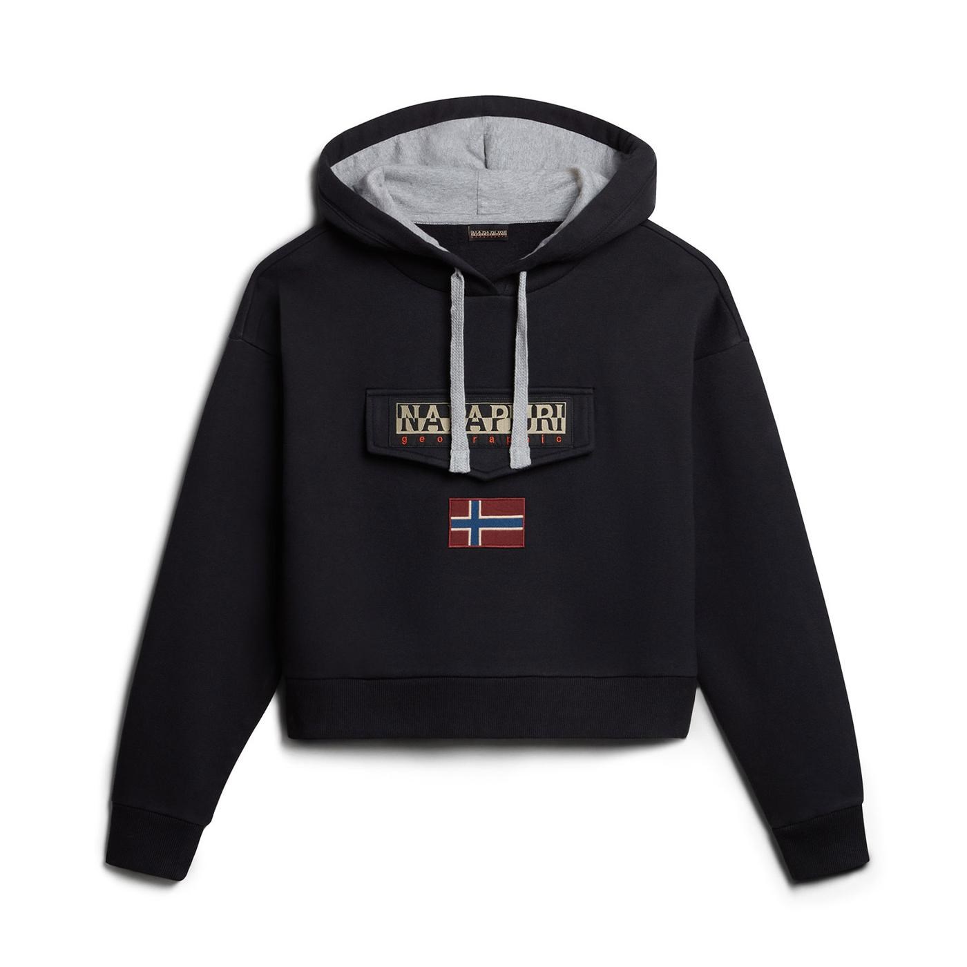 Napapirji Burgee W Kadın Sweatshirt Black