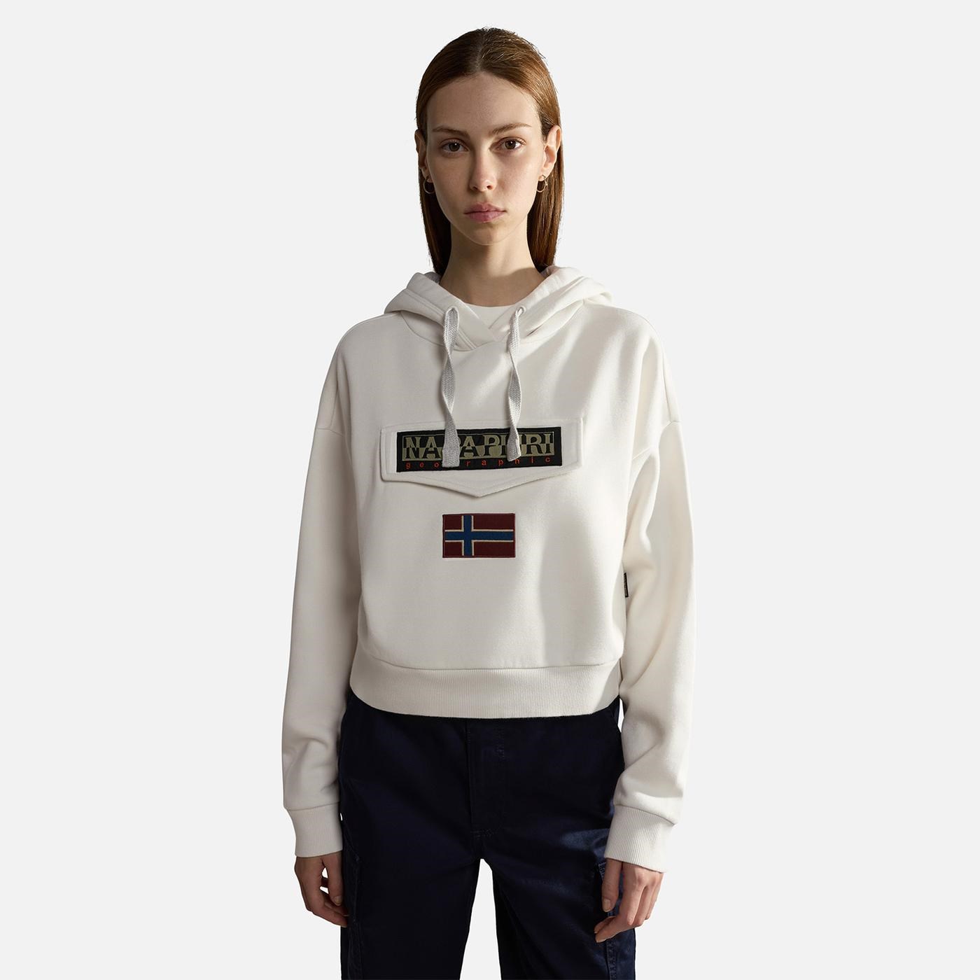 Napapirji Burgee W Kadın Sweatshirt White Whisper