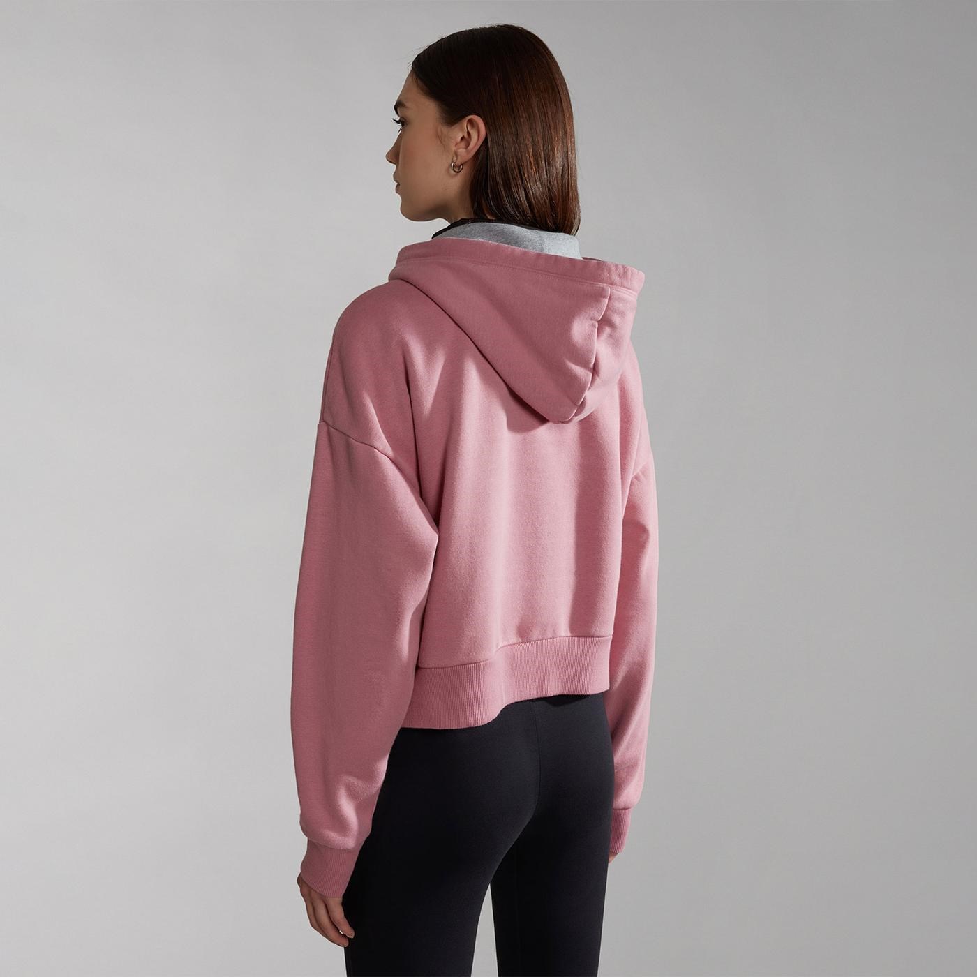 Napapijri Burgee W Kadın Sweatshirt Pink Foxglo