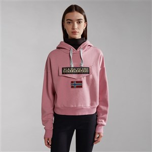 Napapijri Burgee W Kadın Sweatshirt Pink Foxglo