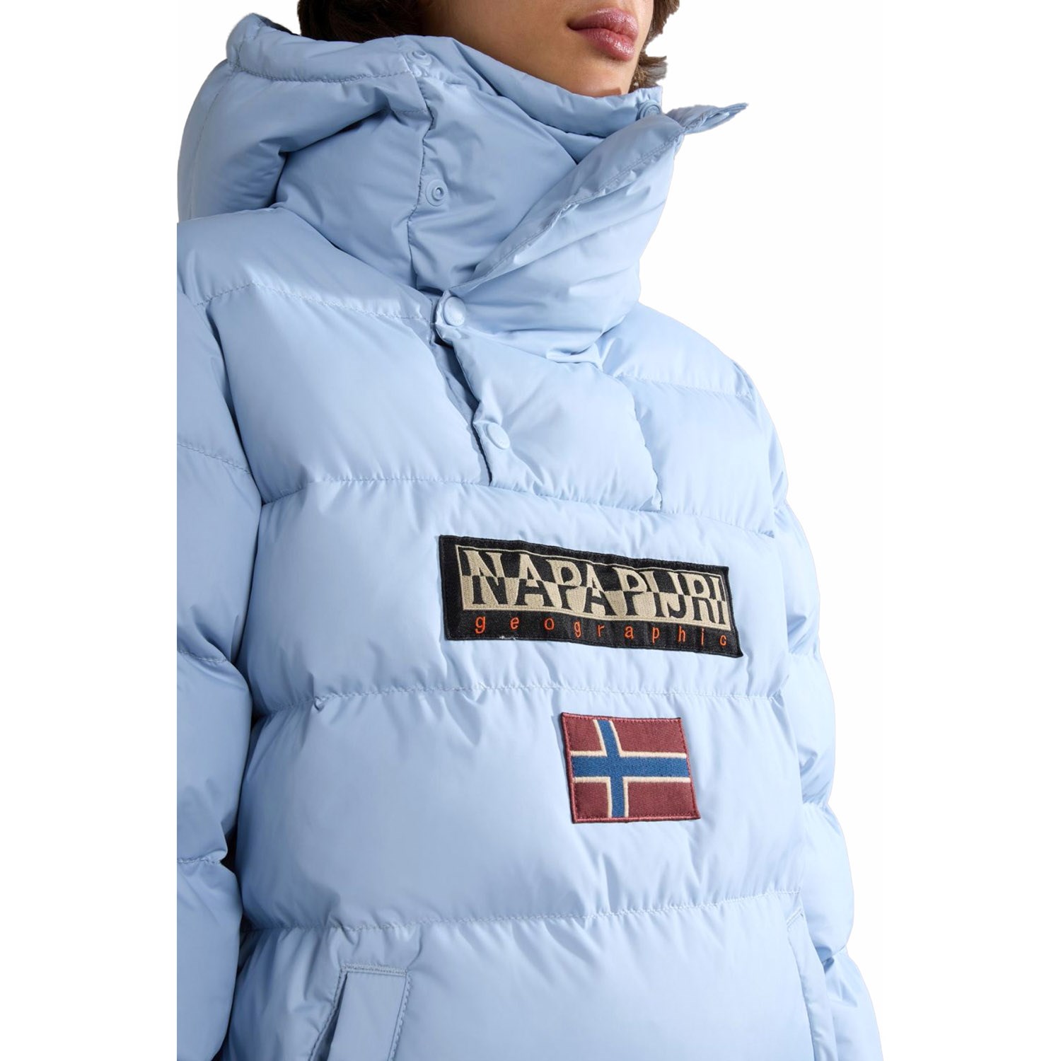 Napapijri Northfarer Puf Kadın Mont Blue Subdued