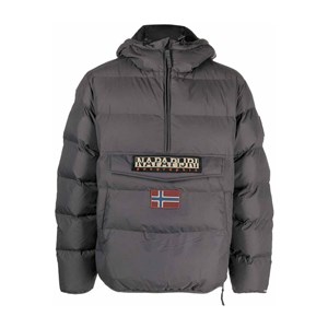 Napapijri Rainforest OP WI Puf Erkek Mont Dark Grey Solid