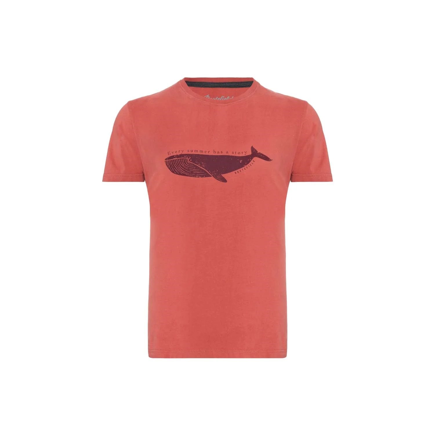 Routefield Tail Erkek T-shirt Brick