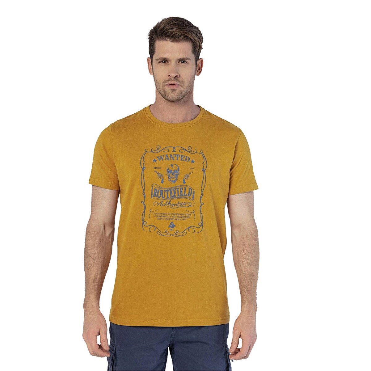 Routefield Trew Erkek T Shirt RFTREW2138 Fitstop