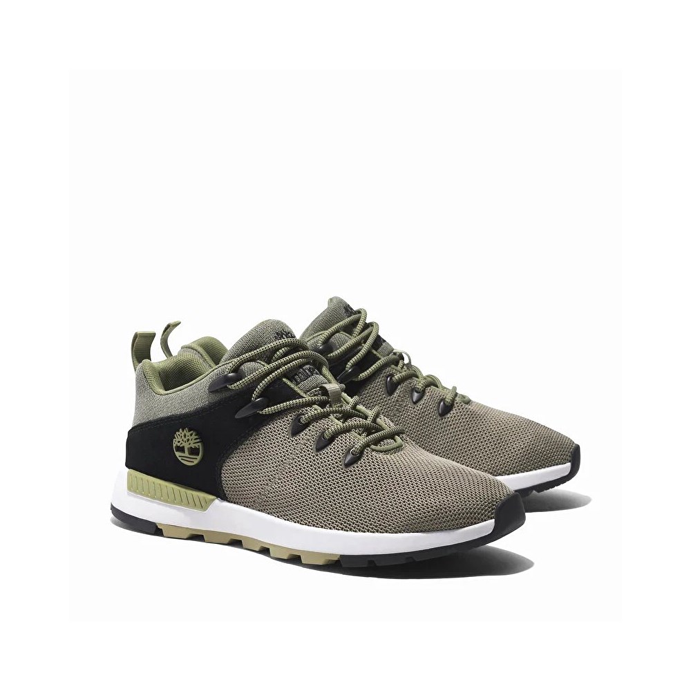 Timberland Sprint Trekker Low Lace Up Erkek Sneaker Light Taupe Knit