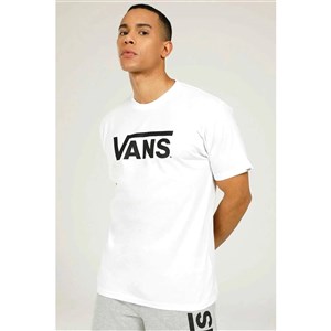 Vans Classic Vans Tee-B Erkek T-shirt White - Black